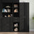 Highboard 40X42.5X185 Cm Engineered Wood