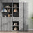 Highboard 40X42.5X185 Cm Engineered Wood