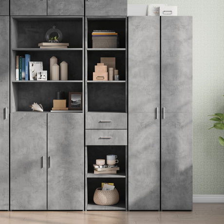 Highboard 40X42.5X185 Cm Engineered Wood