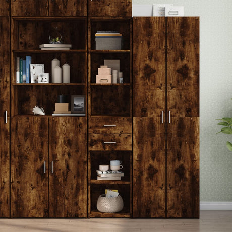 Highboard 40X42.5X185 Cm Engineered Wood