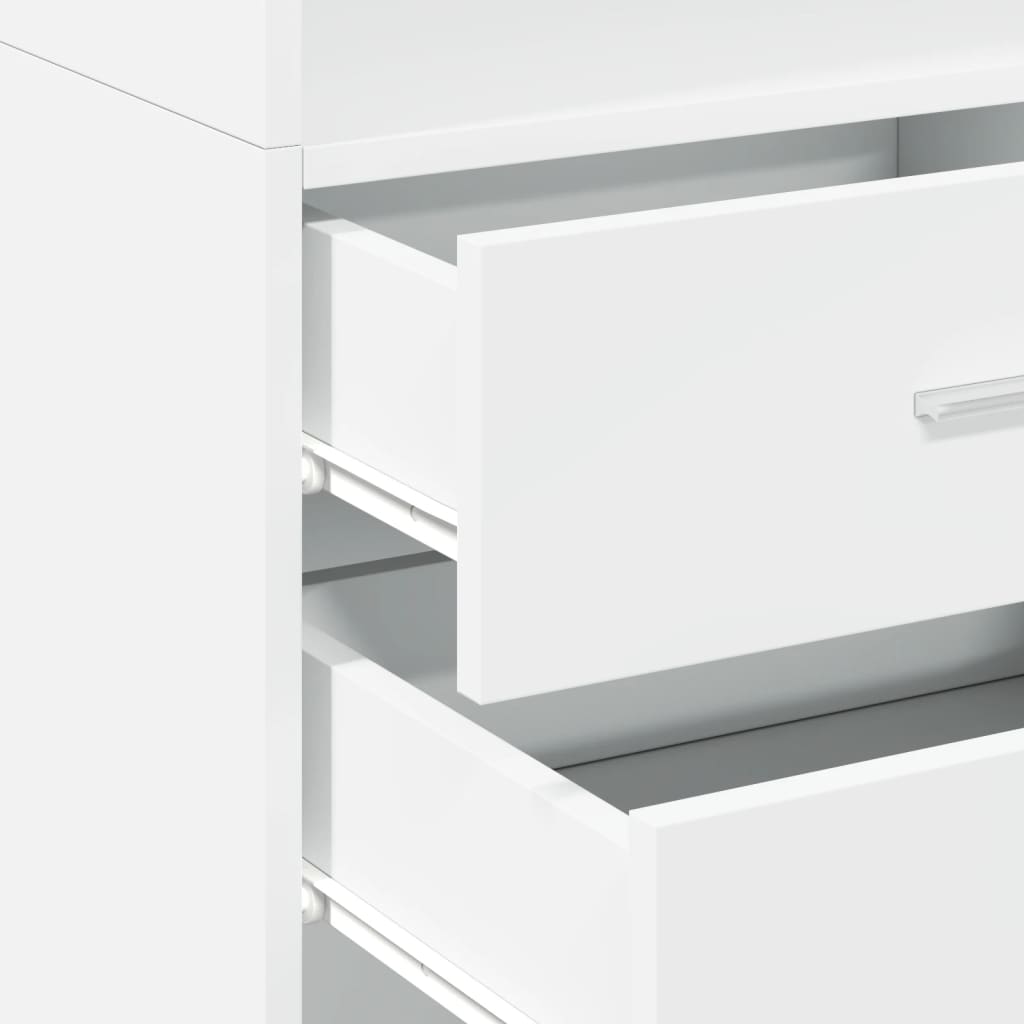 Highboard 45X42.5X185 Cm Engineered Wood