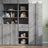 Highboard 45X42.5X185 Cm Engineered Wood
