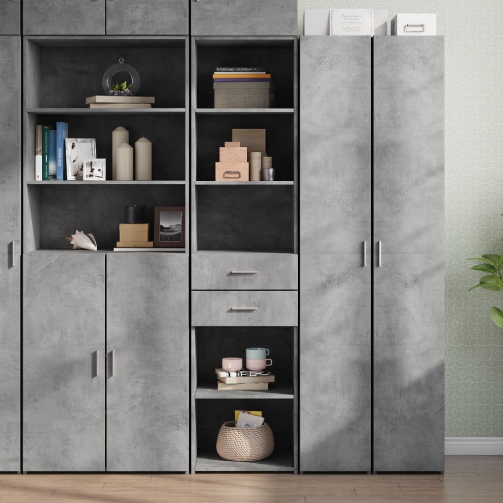 Highboard 45X42.5X185 Cm Engineered Wood