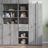 Highboard 45X42.5X185 Cm Engineered Wood