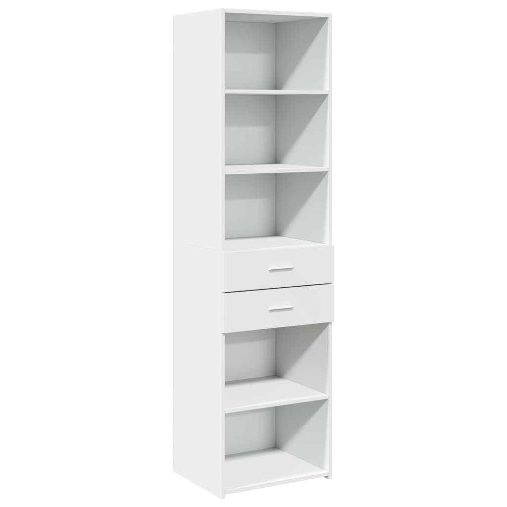 Highboard 50X42.5X185 Cm Engineered Wood