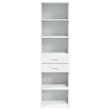 Highboard 50X42.5X185 Cm Engineered Wood