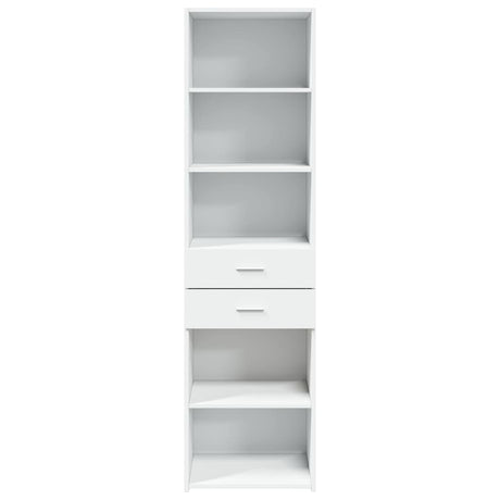 Highboard 50X42.5X185 Cm Engineered Wood