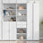 Highboard 50X42.5X185 Cm Engineered Wood