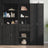 Highboard 50X42.5X185 Cm Engineered Wood