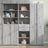 Highboard 50X42.5X185 Cm Engineered Wood