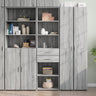 Highboard 50X42.5X185 Cm Engineered Wood