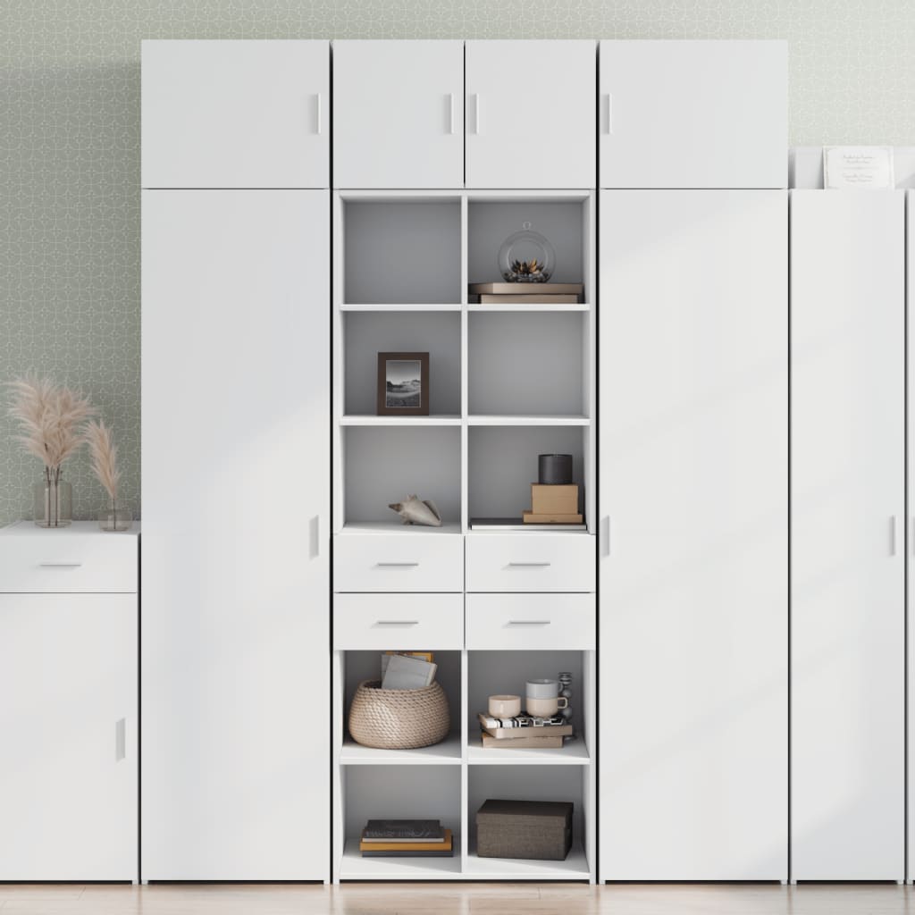 Highboard 70X42.5X185 Cm Engineered Wood