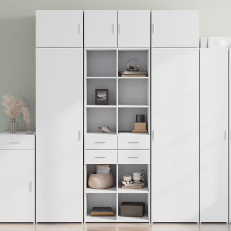 Highboard 70X42.5X185 Cm Engineered Wood