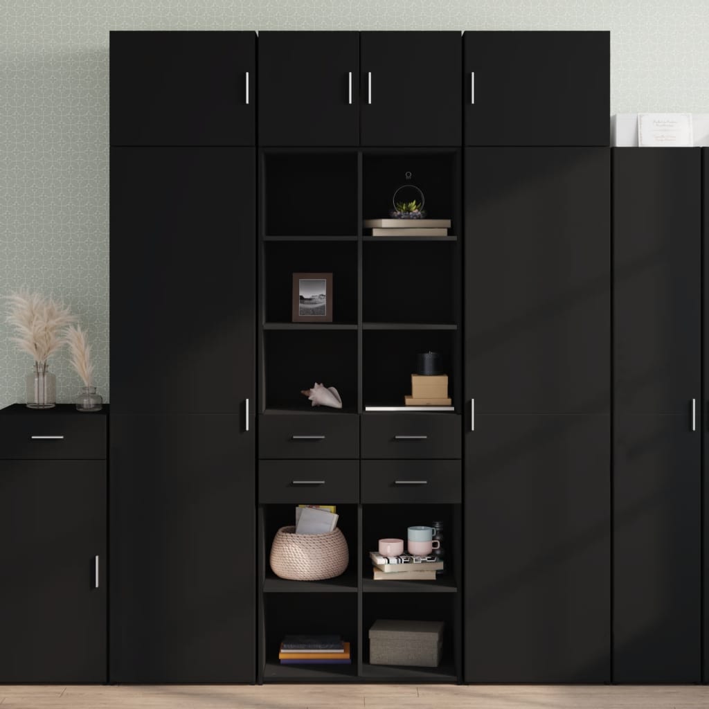 Highboard 70X42.5X185 Cm Engineered Wood
