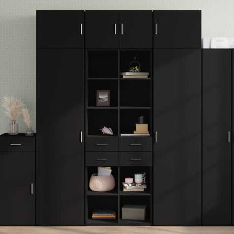 Highboard 70X42.5X185 Cm Engineered Wood