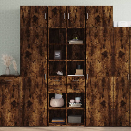 Highboard 70X42.5X185 Cm Engineered Wood
