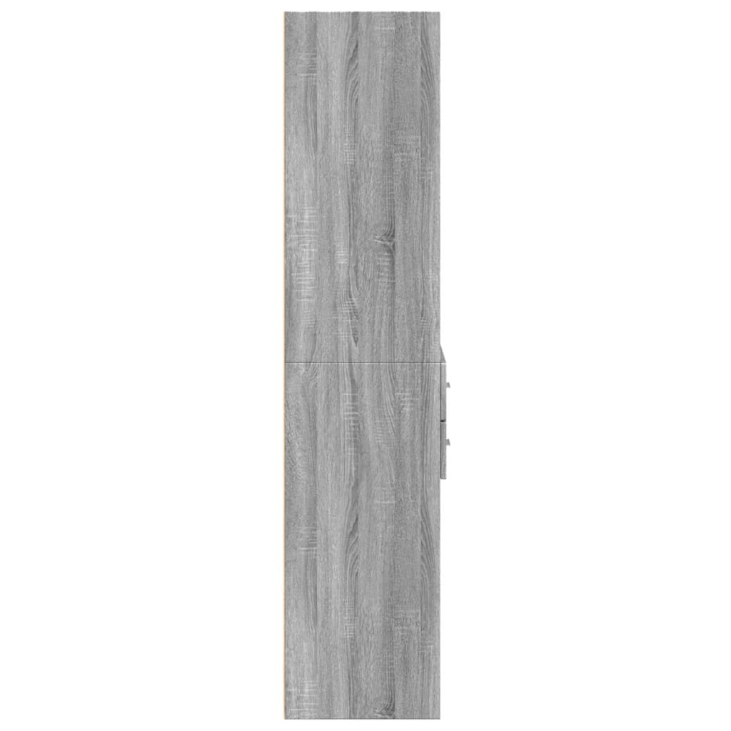 Highboard 70X42.5X185 Cm Engineered Wood