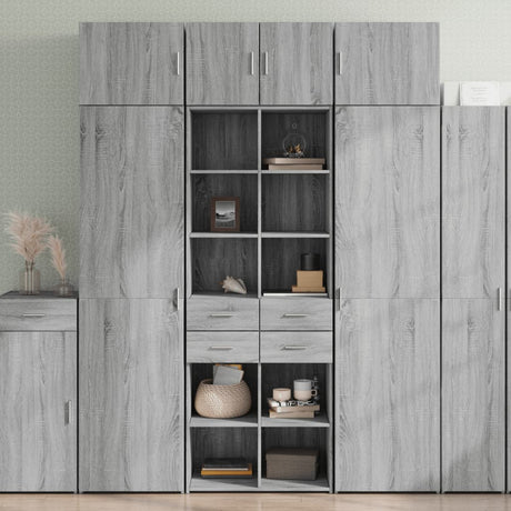 Highboard 70X42.5X185 Cm Engineered Wood