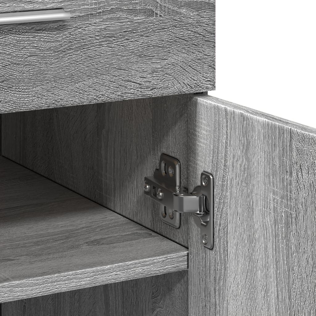 Sideboard 80X42.5X93 Cm Engineered Wood