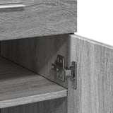 Sideboard 80X42.5X93 Cm Engineered Wood