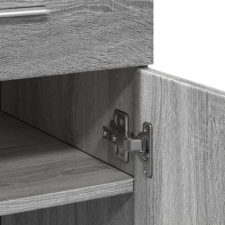 Sideboard 80X42.5X93 Cm Engineered Wood