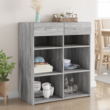 Sideboard 80X42.5X93 Cm Engineered Wood