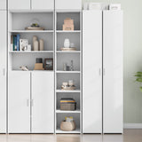 Highboard 40X41X185 Cm Engineered Wood