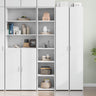 Highboard 40X41X185 Cm Engineered Wood