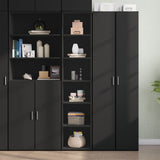 Highboard 40X41X185 Cm Engineered Wood