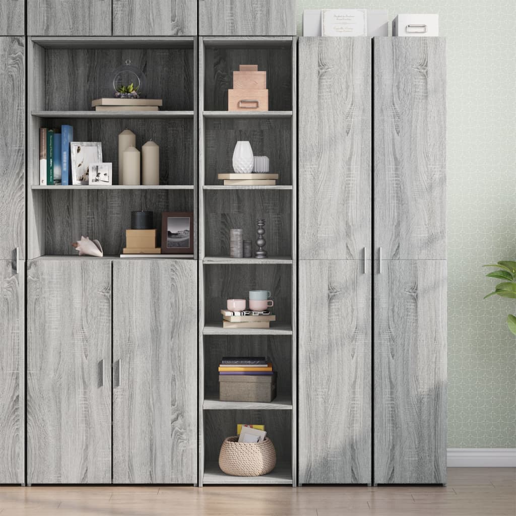 Highboard 40X41X185 Cm Engineered Wood