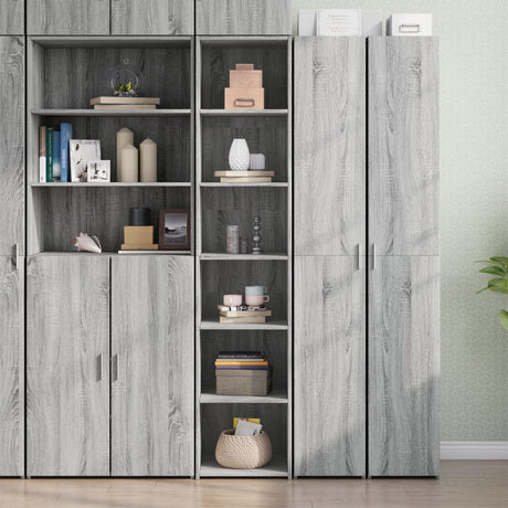Highboard 40X41X185 Cm Engineered Wood