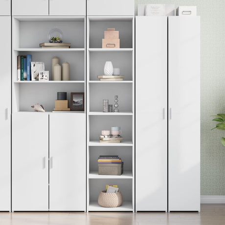 Highboard 45X41X185 Cm Engineered Wood