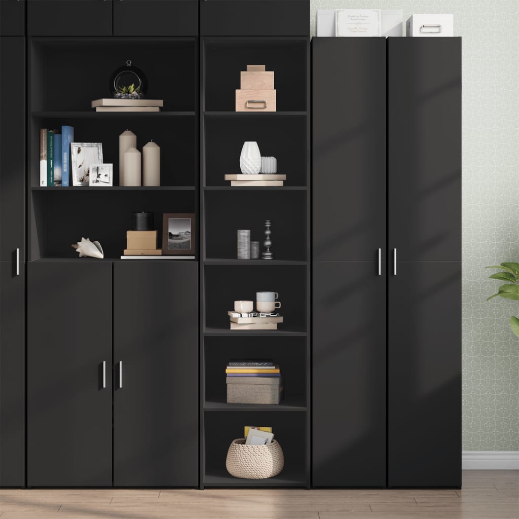Highboard 45X41X185 Cm Engineered Wood
