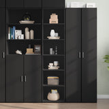 Highboard 45X41X185 Cm Engineered Wood