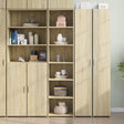 Highboard 45X41X185 Cm Engineered Wood