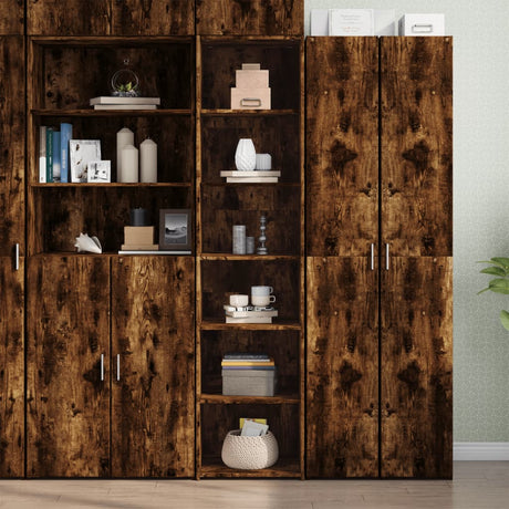 Highboard 45X41X185 Cm Engineered Wood