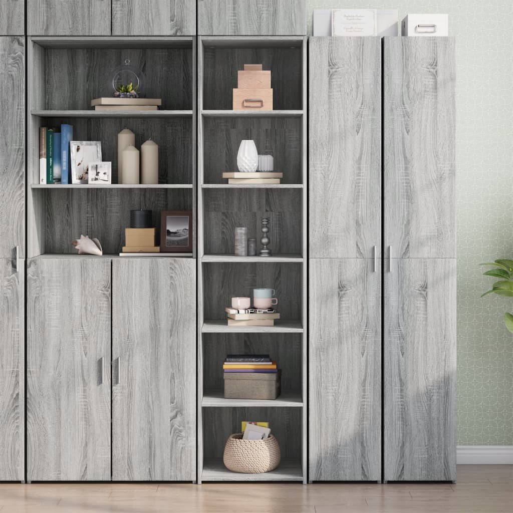 Highboard 45X41X185 Cm Engineered Wood