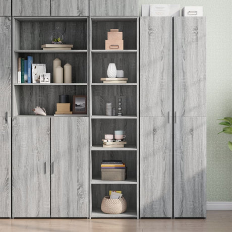 Highboard 45X41X185 Cm Engineered Wood