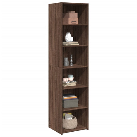 Highboard 45X41X185 Cm Engineered Wood
