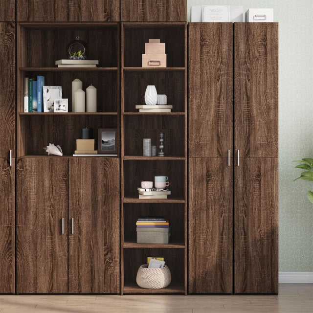 Highboard 45X41X185 Cm Engineered Wood