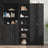 Highboard 50X41X185 Cm Engineered Wood