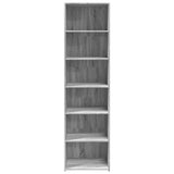 Highboard 50X41X185 Cm Engineered Wood