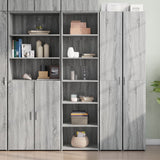 Highboard 50X41X185 Cm Engineered Wood