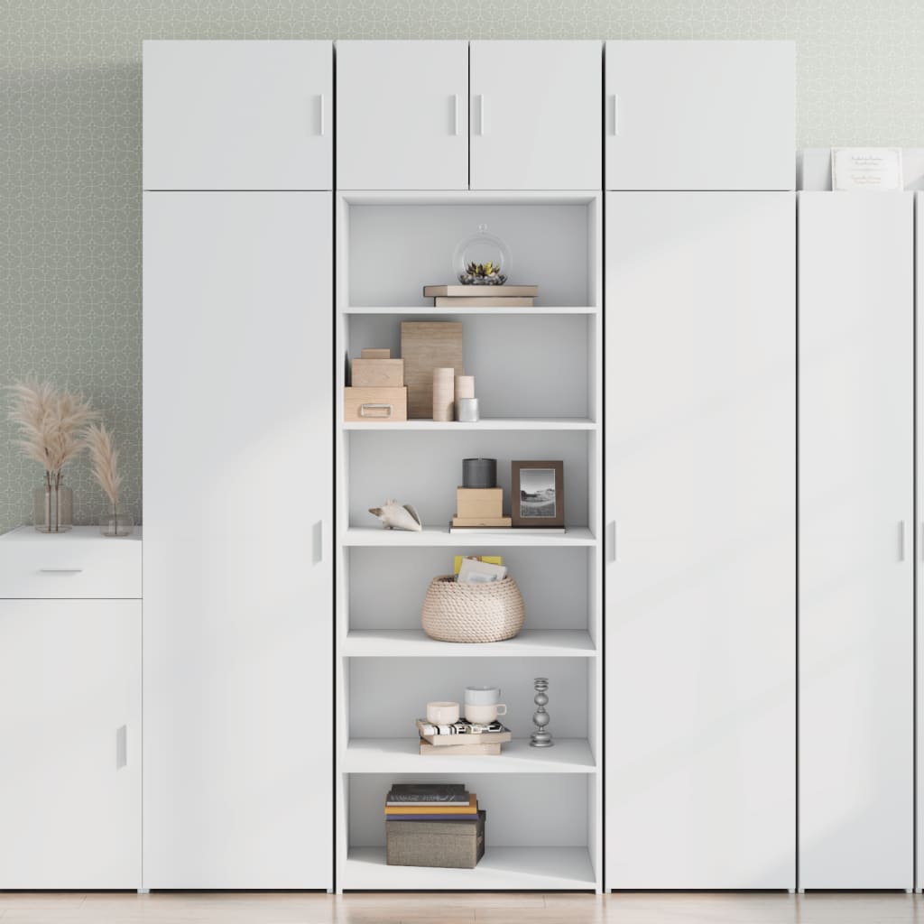 Highboard 70X41X185 Cm Engineered Wood