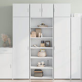 Highboard 70X41X185 Cm Engineered Wood