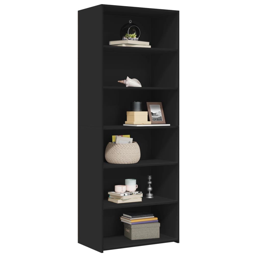 Highboard 70X41X185 Cm Engineered Wood