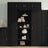 Highboard 70X41X185 Cm Engineered Wood