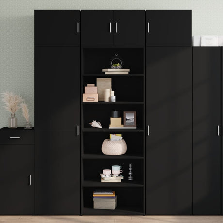 Highboard 70X41X185 Cm Engineered Wood