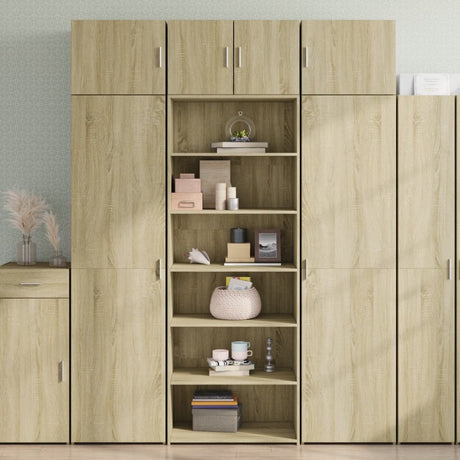 Highboard 70X41X185 Cm Engineered Wood