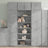 Highboard 70X41X185 Cm Engineered Wood